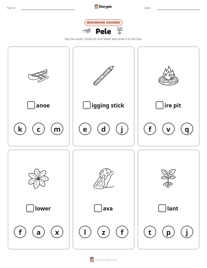 Beginning Sounds