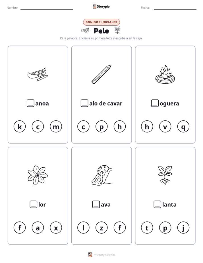 Sonidos Iniciales