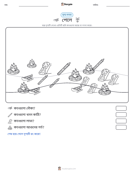 গণনা দৃশ্য