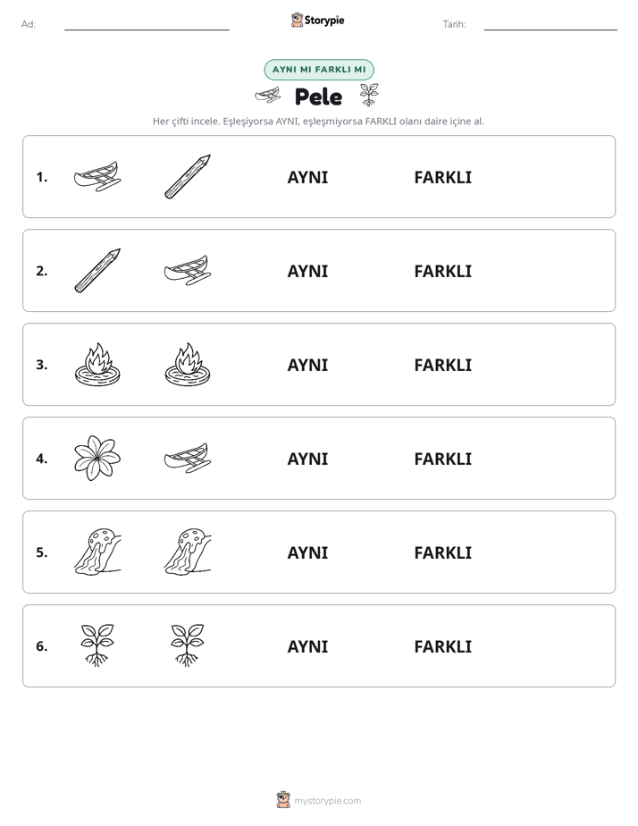 Aynı mı Farklı mı