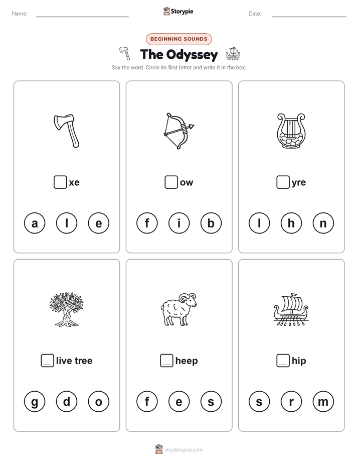 Beginning Sounds