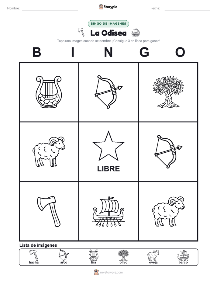 Bingo de Imágenes