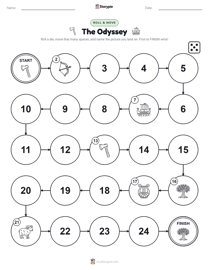 Roll & Move Game