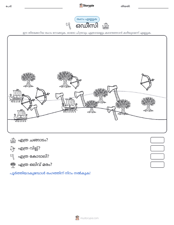 എണ്ണുന്ന ദൃശ്യങ്ങൾ