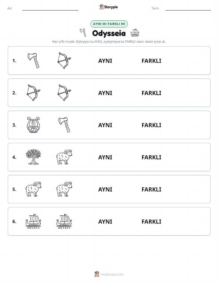 Aynı mı Farklı mı