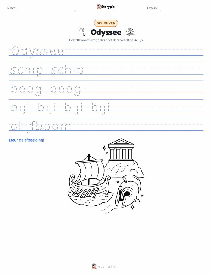 Schrijf Oefening