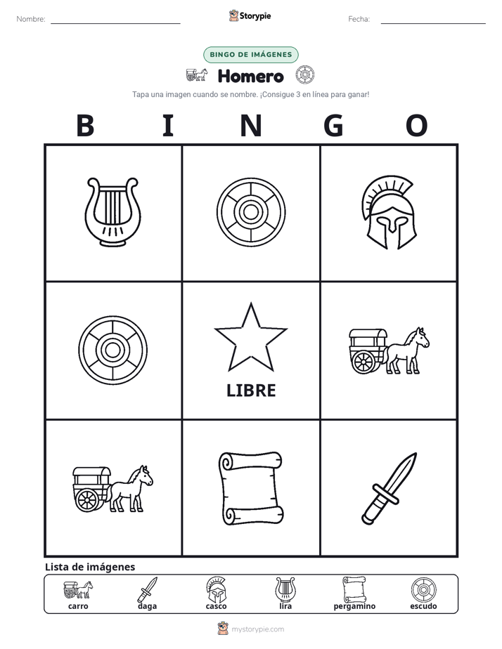 Bingo de Imágenes