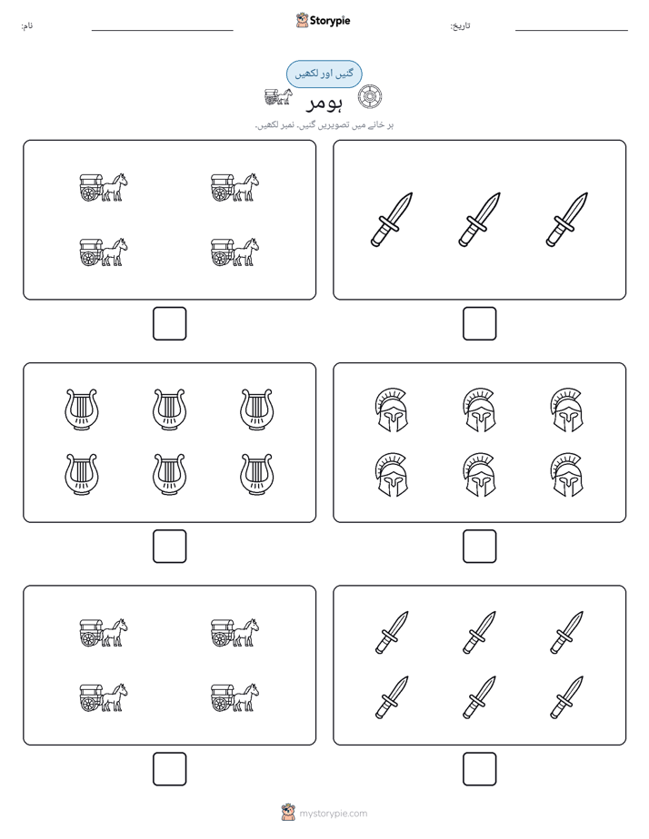 گنیں اور لکھیں