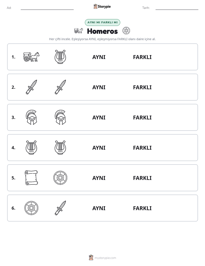 Aynı mı Farklı mı
