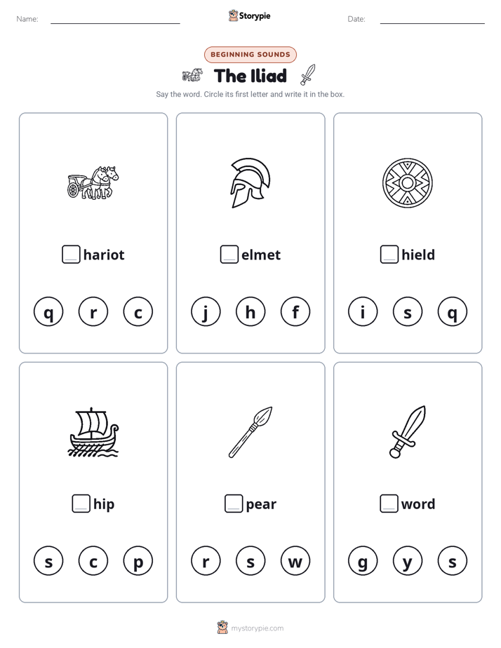 Beginning Sounds
