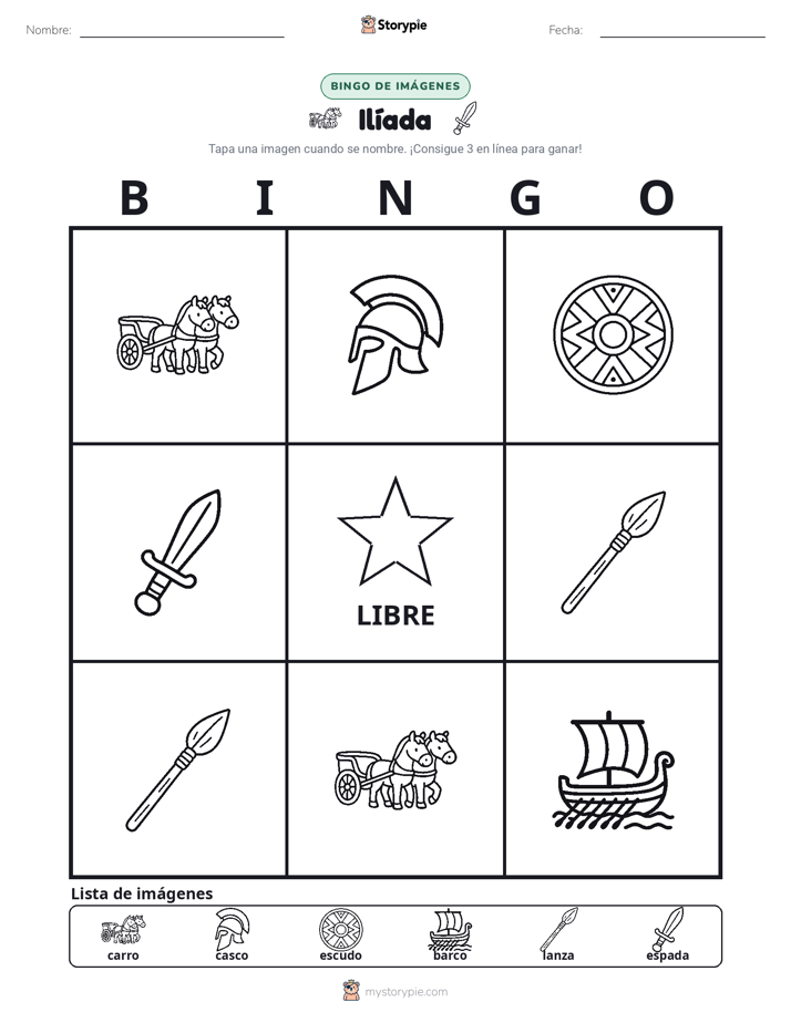 Bingo de Imágenes