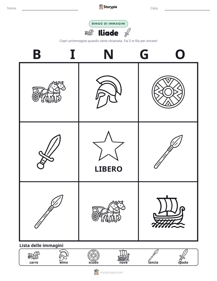 Bingo delle Immagini