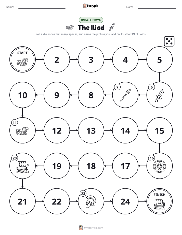 Roll & Move Game