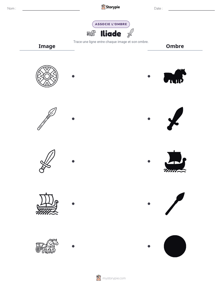 Correspondance d'Ombres
