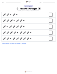 Pliny the Younger printable worksheet preview