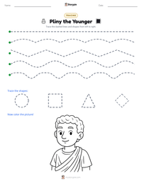 Pliny the Younger printable worksheet preview
