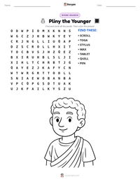 Pliny the Younger printable worksheet preview