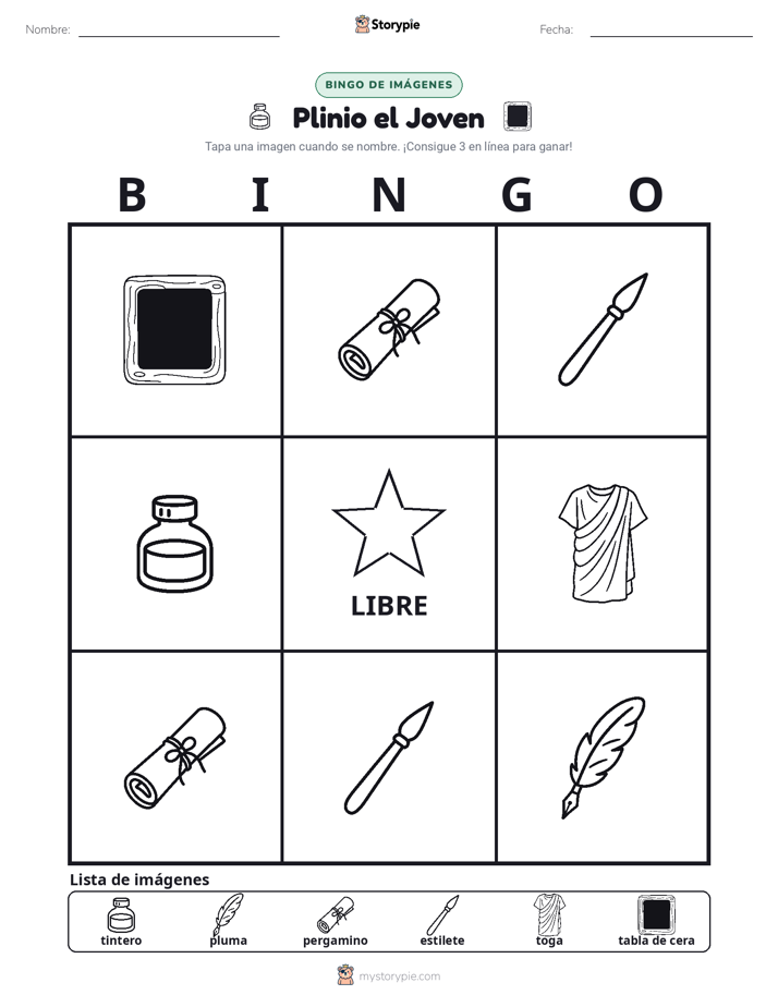 Bingo de Imágenes