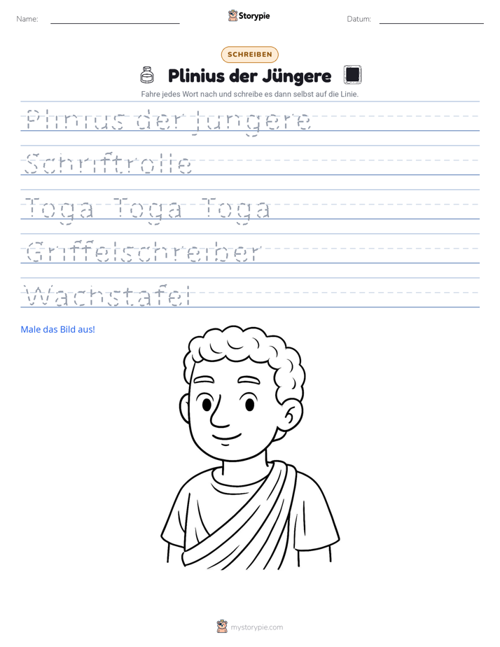 Schreibübung