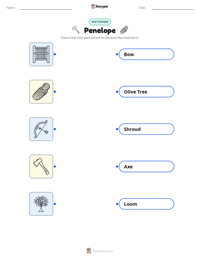 Penelope printable worksheet preview
