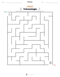 Anteprima della scheda stampabile di Vulcanologia