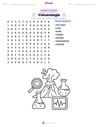 Anteprima della scheda stampabile di Vulcanologia