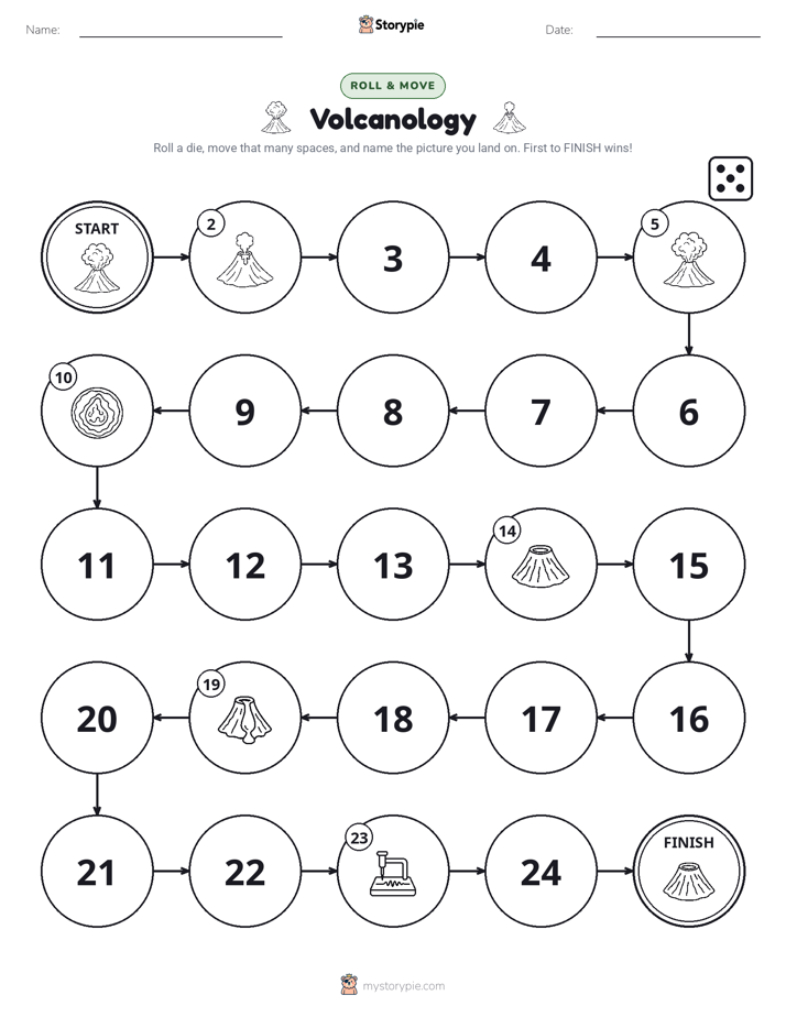 Roll & Move Game
