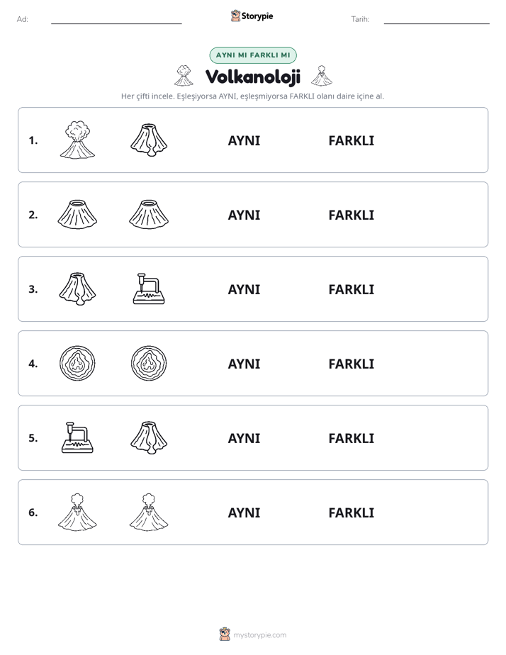 Aynı mı Farklı mı