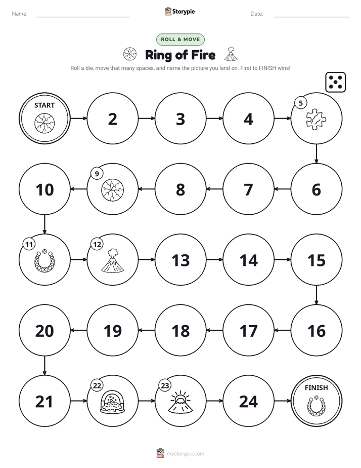 Roll & Move Game