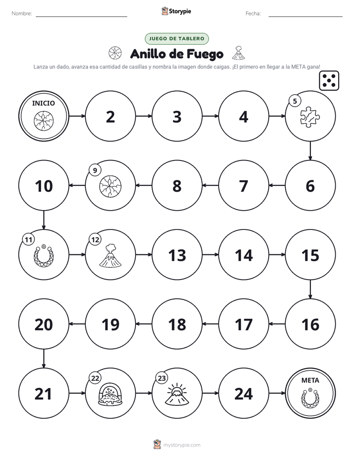 Juego de Rueda y Avanza