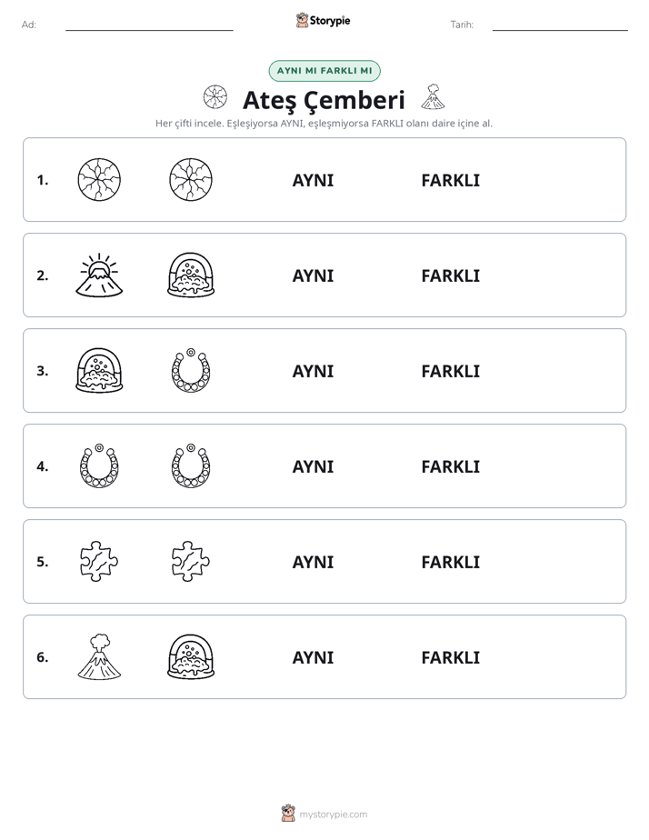 Aynı mı Farklı mı