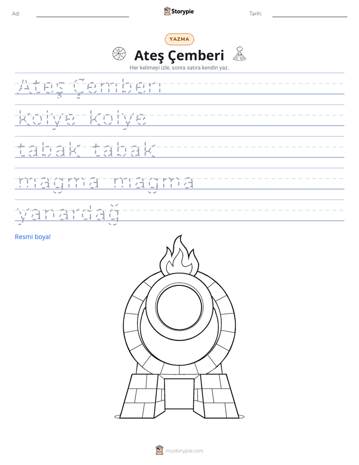 Yazma Pratiği