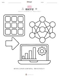機械学習 の印刷可能ワークシートプレビュー