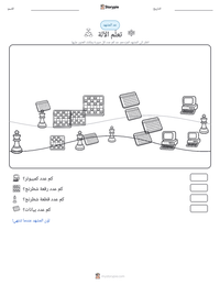 معاينة ورقة العمل القابلة للطباعة تعلّم الآلة