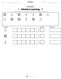 Machine Learning afdrukbare werkblad voorbeeld