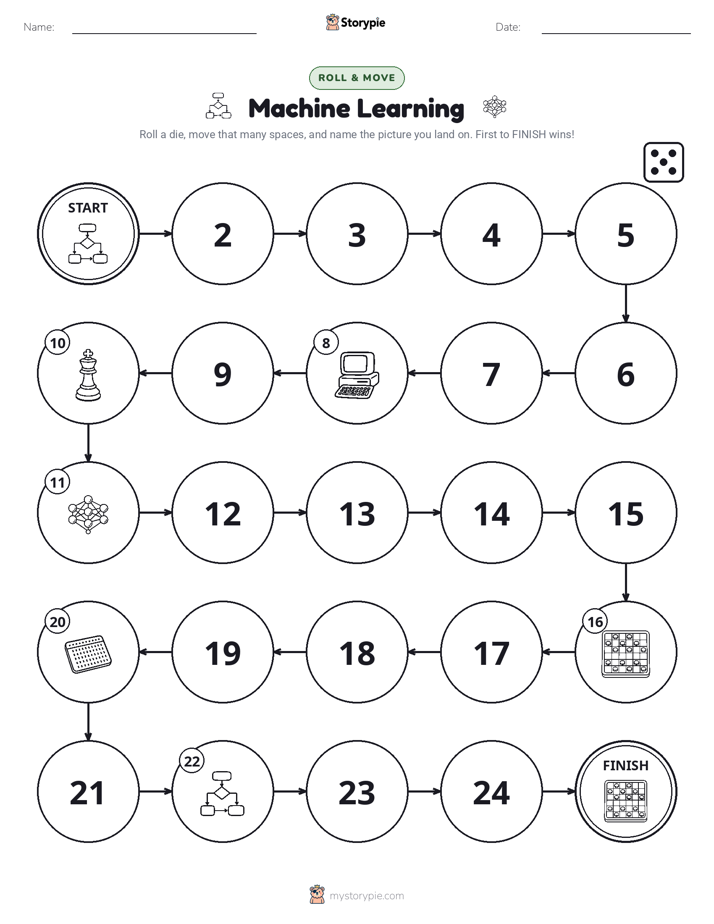 Roll & Move Game