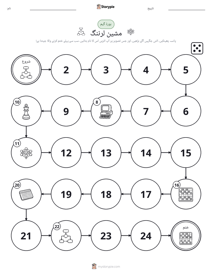 رول اور منتقل کریں کھیل