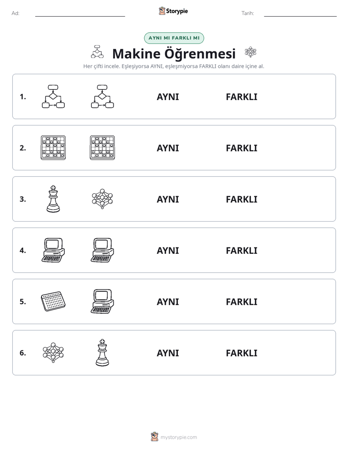 Aynı mı Farklı mı