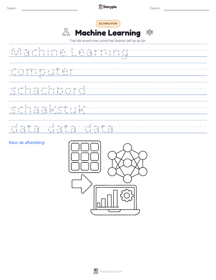 Schrijf Oefening