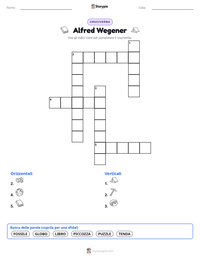 Anteprima della scheda stampabile di Alfred Wegener