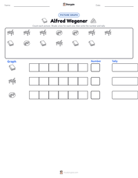 Alfred Wegener printable worksheet preview