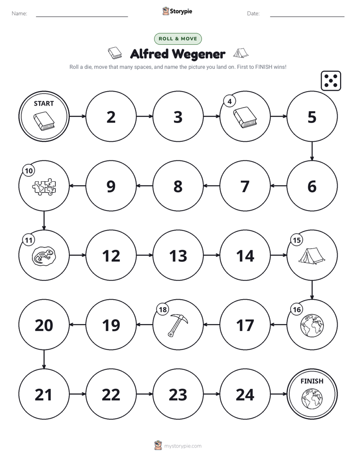 Roll & Move Game