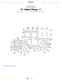 Aperçu de la feuille de travail imprimable Marie Tharp