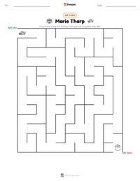 Xem trước tài liệu in sẵn Marie Tharp