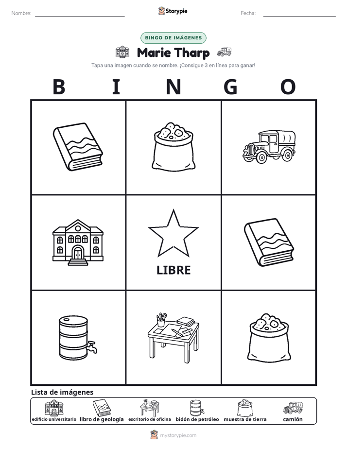 Bingo de Imágenes