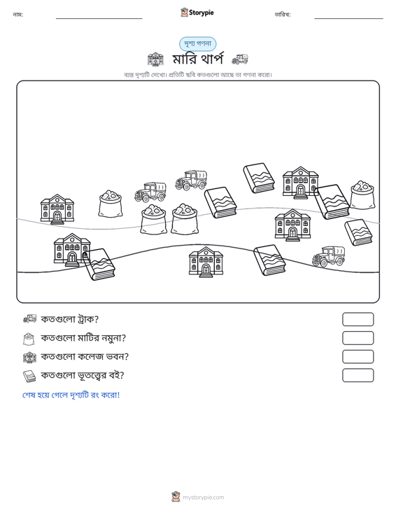 গণনা দৃশ্য