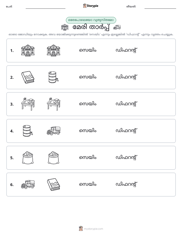 ഒന്നോ വ്യത്യാസമോ