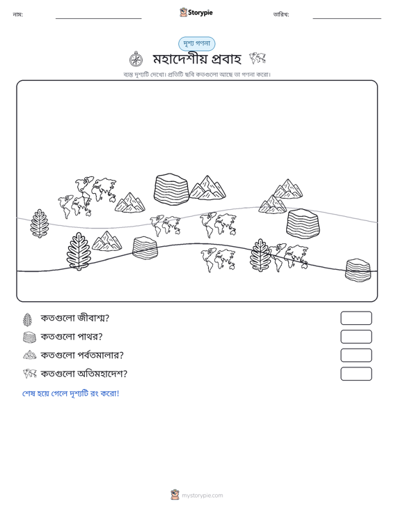 গণনা দৃশ্য
