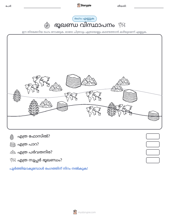 എണ്ണുന്ന ദൃശ്യങ്ങൾ