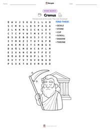 Cronus printable worksheet preview